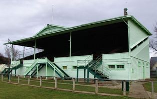 The Taihape Grandstand at Memorial park